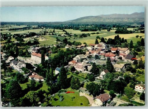 Anières Fliegeraufnahme