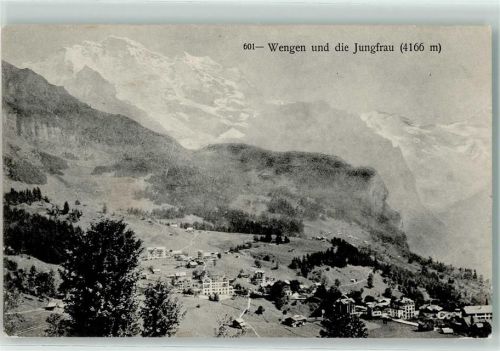 Wengen 1909 Jungfrau