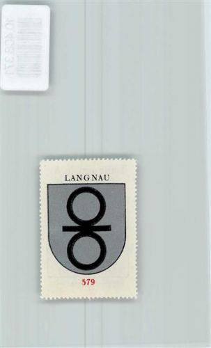 Langnau Vignette Wappen Kaffee Hag ca 1920-1940
