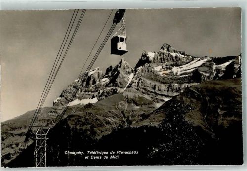 Champéry Schwebebahn Dents du Midi