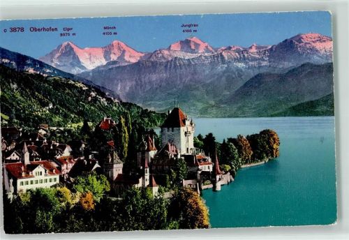 3653 Oberhofen am Thunersee - Alpenkette Schloss