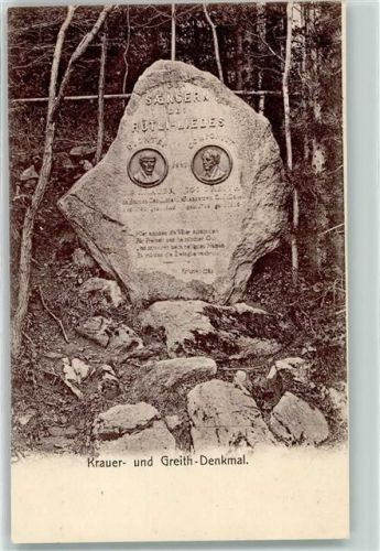 Rütli Krauer und Greith Denkmal