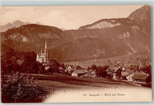 Lungern Kirche Obsee
