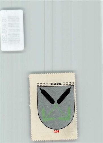 Thalwil Vignette Wappen Kaffee Hag ca 1920-1940