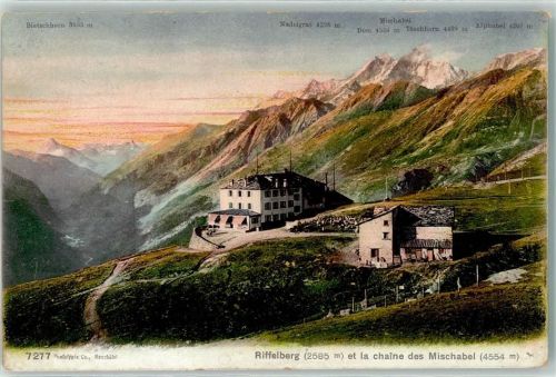 Riffelberg 1911 Mischabel