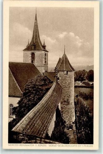Murten Ringmauer Kirche