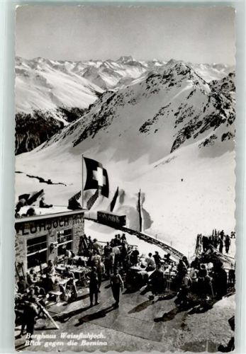 Weissfluhjoch Berghaus Hüttenstempel