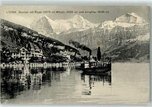Gunten Eiger Mönch Jungfrau