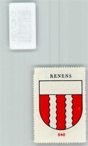 Renens VD Vignette Wappen Kaffee Hag 1920-1940