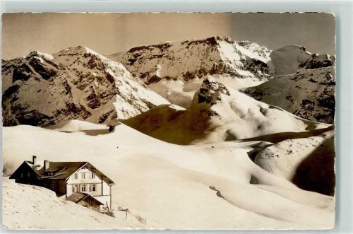 Hahnenmoospass Hotel Hahnenmoos Winter Wildstrubel