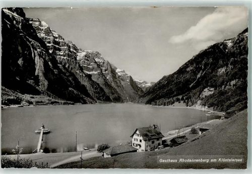 Klöntal Gasthaus Rhodannenberg am See