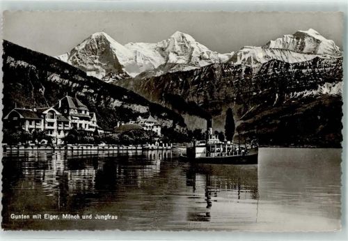Gunten Eiger Mönch Jungfrau