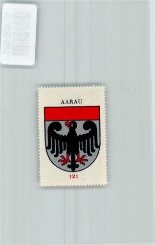 Aarau Vignette Wappen Kaffee Hag ca 1920-1940 Adler