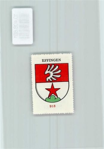 Effingen Vignette Wappen Kaffee Hag ca 1920-1940 Flügel Stern