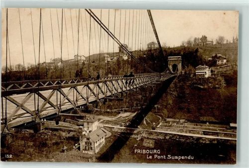 Fribourg Grand Pont Suspendu