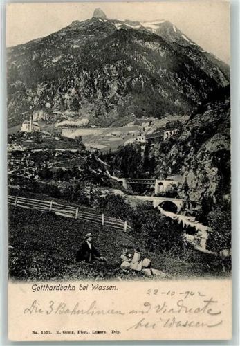 6484 Wassen UR - Gotthardbahn