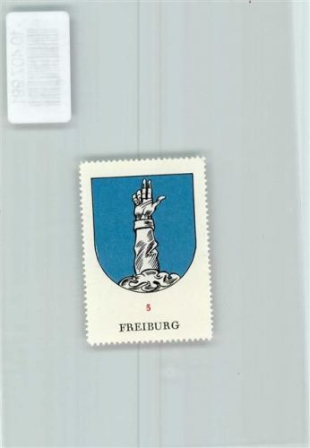 Fribourg Vignette Wappen Kaffee Hag ca 1920-1940 Schwur