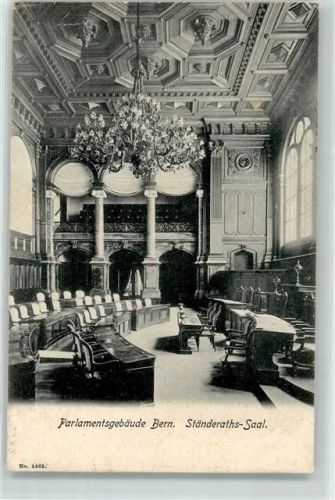 3000 Bern Berne 1903 - Parlamentsgebäude Ständeratssaal