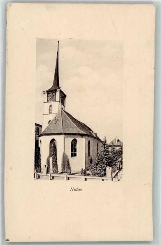Nidau 1912 Kirche