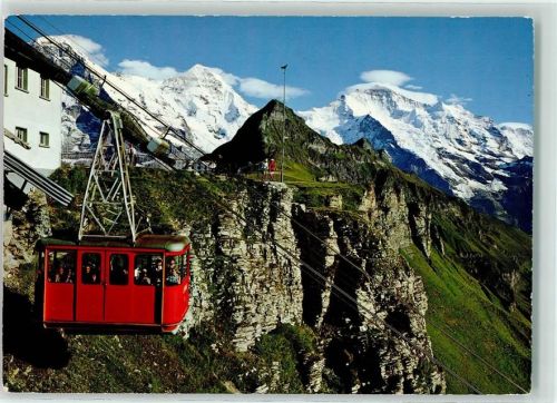 Wengen Schwebebahn Männlichen Mönch Jungfrau