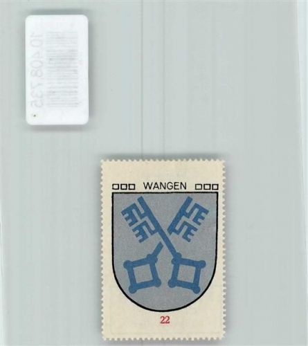 Wangen Vignette Wappen Kaffee Hag ca 1920-1940 Schlüssel