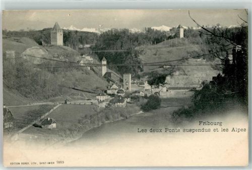 Fribourg Les deux Ponts