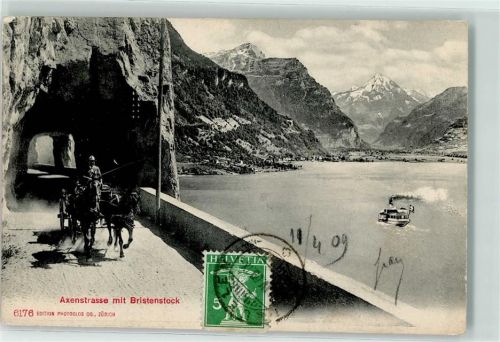 6440 Vierwaldstättersee - Axenstraße Postkutsche