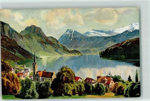 Weggis Kirche Alpen