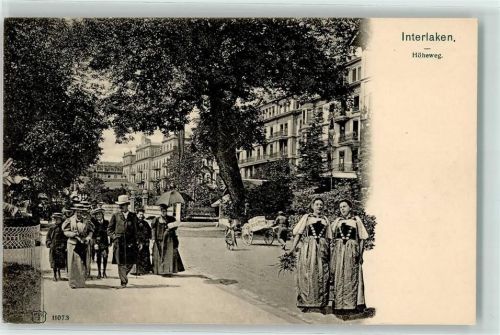 Interlaken Promenade am Höheweg
