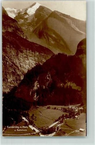 Kandersteg Altels Balmhorn