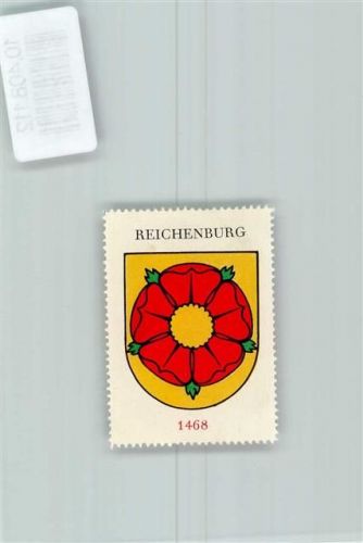 8864 Reichenburg - Vignette Wappen Kaffee Hag ca 1920-1940