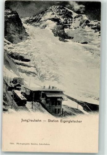 Jungfraubahn Station Eigergletscher