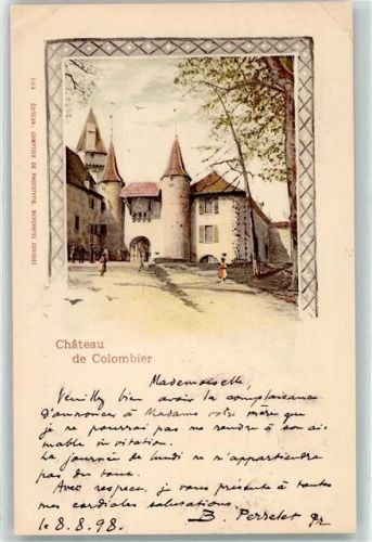Colombier NE 1898 Schloss