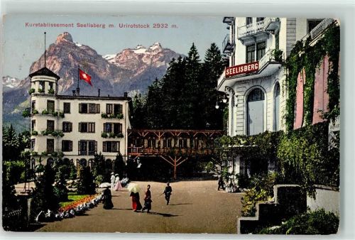 Seelisberg 1914 Kurhaus Urirotstock