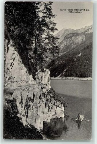 Klöntal Bärentritt am See