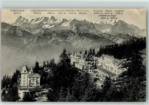Rigi Kaltbad 1913 Hotel Bernerhochalpen
