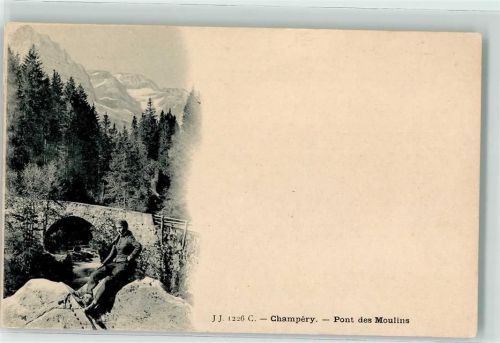 Champéry Pont des Moulins