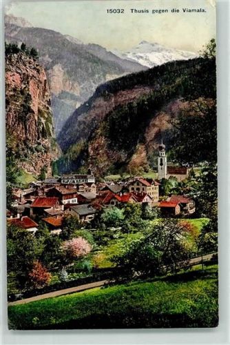 Thusis 1910 Viamala