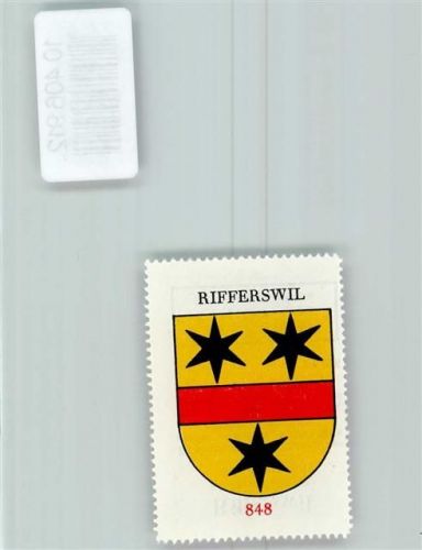 Rifferswil Vignette Wappen Kaffee Hag 1920-1940