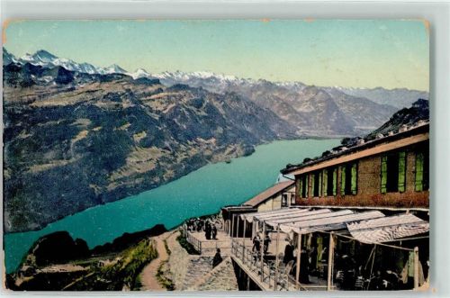 Brienzer Rothorn BE Hotel Terrasse