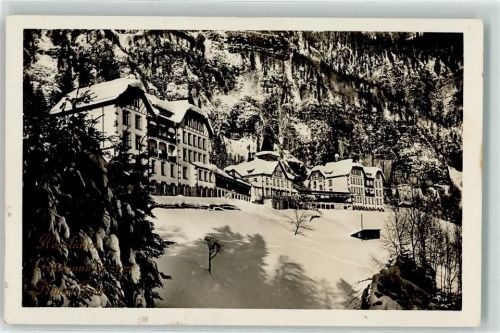 8881 Walenstadtberg - Sanatorium Winter Neujahrsgruss