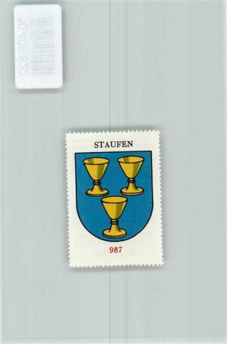 Staufen Vignette Wappen Kaffee Hag ca 1920-1940
