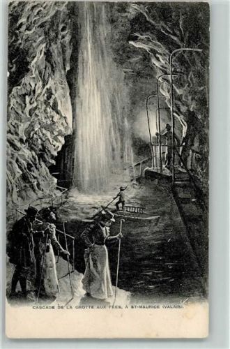 St-Maurice Cascade de la Grotte aux Fees