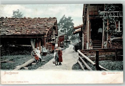 8802 Kilchberg ZH - Dorfgasse Ort lt. Verlag