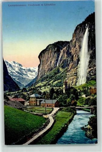 Lauterbrunnen Staubbach Lütschine