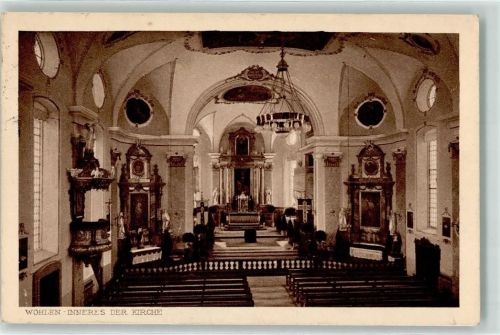 Wohlen AG Kirche Inneres