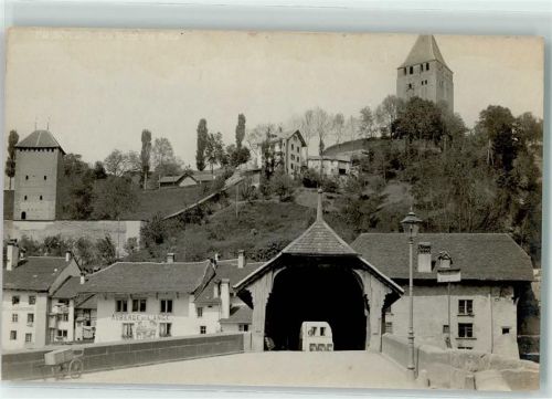 Fribourg Le Pont de bois