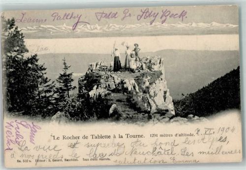 Rochefort 1904 Le Rocher de Tablette