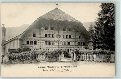 Rossinière Le Grand Chalet