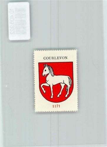 Courlevon Vignette Wappen Kaffee Hag 1920-1940